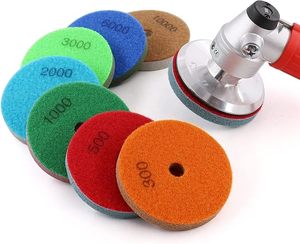 4-inch miếng bọt biển bọt đánh bóng Pad tùy chỉnh OEM tầng Buffing Pads với bảo hành 1 năm - Product Image 1
