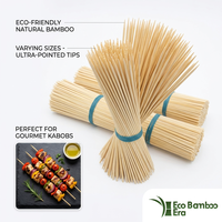 Brochettes en bambou premium pour fondue au chocolat, cocktail et fête, idéales pour griller les guimauves