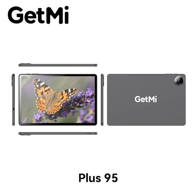 GetMi Plus 95 High Quality Android 15 Tablet PC 10.95 Inch 1280x800 6GB+128GB 6000mAh Big Battery Octa Core 4G/GSM Business