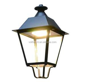 Lampe de jardin à détecteur de mouvement 80W, lanterne de parc municipal, éclairage de boulevard résidentiel, capteur photocellule, noir, garantie 5 ans, authentique - Product Image 3
