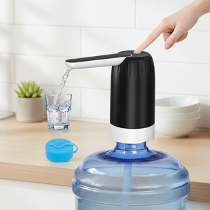 Portable 5-Gallon Jug Water <b>Dispenser</b> with USB Electric <b>Pump</b> for 3-Gallon <b>Bottles</b> 2-5 Gallon Capacity - Product Image 5