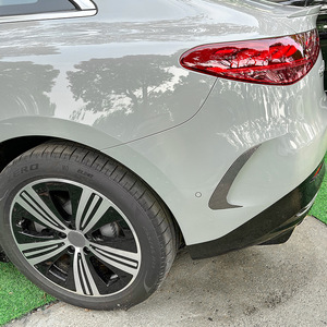 Mercedes-Benz EQE V295 2023+ Rear Wind Vane Carbon Fiber Texture Adhesive Car Decals Exterior Modification - Product Image 3