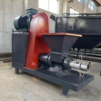 Petite extrudeuse de briquettes de sciure de bois de charbon de bois de baggasse de charbon de biomasse formant une presse faisant la machine