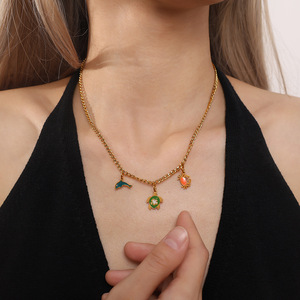 Colgantes Temáticos de Animales Marinos de Aleación de Zinc, Accesorios de Joyería DIY, Dijes Unisex para Regalo: Concha, Estrella de Mar, Delfín, Pez, Tortuga, Cangrejo - Product Image 4