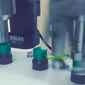 자동 PLC 제어 하이 퀄리티 플라스틱 유리 병 산업 병 시럽 구강 액체 충전 기계 - Product Image 4