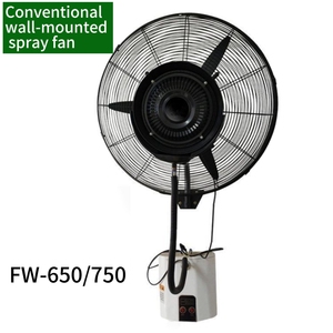 Ventilateur oscillant mural industriel en métal de 20/26/30 pouces à commande mécanique pour extérieur, maison, garage, montage sur surface - Product Image 4