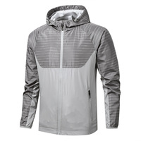 Aoyema nouvelle veste tactique hommes respirant coupe-vent Bomber veste à capuche manteau Sport course veste souple