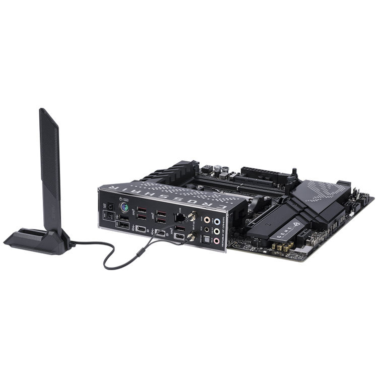 A.SUS ROG CROSSHAIR X670E GENE マザーボード（AMD X670チップセット