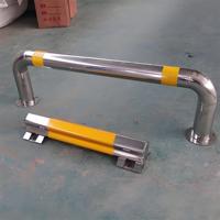 Barrière anti-collision en acier inoxydable 304/201 en forme de U pour la protection routière, garages, parkings et isolation d'usines