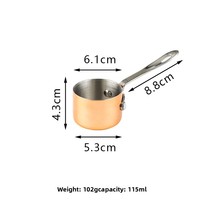 Casserole en acier inoxydable 304, casserole en métal poli, casserole à long manche, ustensiles de cuisine pour cuisinière à induction et à gaz