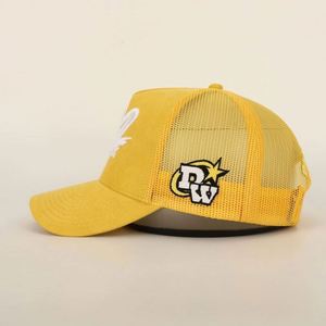 Wholesale Oem Custom 5 Panel High Quality 3D Embroidery Logo Trucker Cap,Mesh Snap Back Gorras,Suede Trucker <b>Hat</b> - Product Image 4