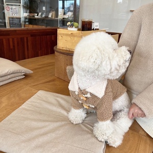 เสื้อโค้ทขนแกะไซส์เล็กสำหรับสัตว์เลี้ยง XS-XL เสื้อโค้ทขนแกะ<span class=keywords><strong>ขน</strong></span>ยาวสำหรับฤดูหนาว - Product Image 5