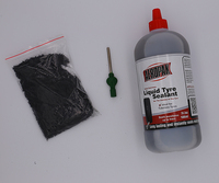 AEROPAK Mastic liquide pour pneus sans chambre à air de bonne qualité et auto-scellant pour la réparation des pneus
