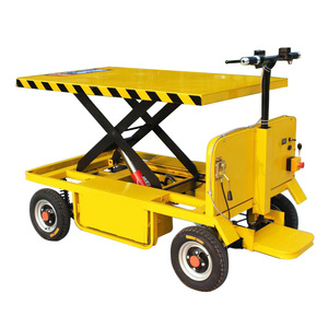 Troli Listrik Kecil, Gerobak Platform Logistik, Gerobak Flatbed, Penanganan Material, Penyimpanan, OEM, Truk Angkat Listrik - Product Image 4