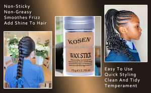 Meilleur bâton de cire de bord de cheveux pour perruques, forte tenue, Non gras pour s'envoler et bâton de cire de bord - Product Image 3