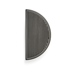Poignée et bouton de meuble en alliage de zinc en demi-cercle pour cuisine, chambre à coucher, commode - Design minimaliste, installation facile - Product Image 1