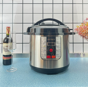 Cuisinière électrique multifonctionnelle en acier inoxydable de grande capacité (<span class=keywords><strong>8</strong></span> <span class=keywords><strong>litres</strong></span>) pour la cuisine, appareil de cuisson intelligent à cuisson lente - Product Image 2