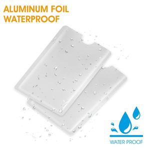 Fundas Protectoras para Tarjetas de Crédito de Aluminio con Logotipo Personalizado, Bloqueador de Señal, 6.1x9.3CM, Bogia - Product Image 2