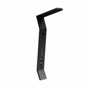 Pannello <span class=keywords><strong>Doccia</strong></span> Termostatico in Acciaio Inossidabile 304 <span class=keywords><strong>con</strong></span> Monocomando, Soffione a Pioggia e Getti Spa Regolabili, Finitura Cromata, Rubinetteria per <span class=keywords><strong>Doccia</strong></span> e Vasca - Product Image 1