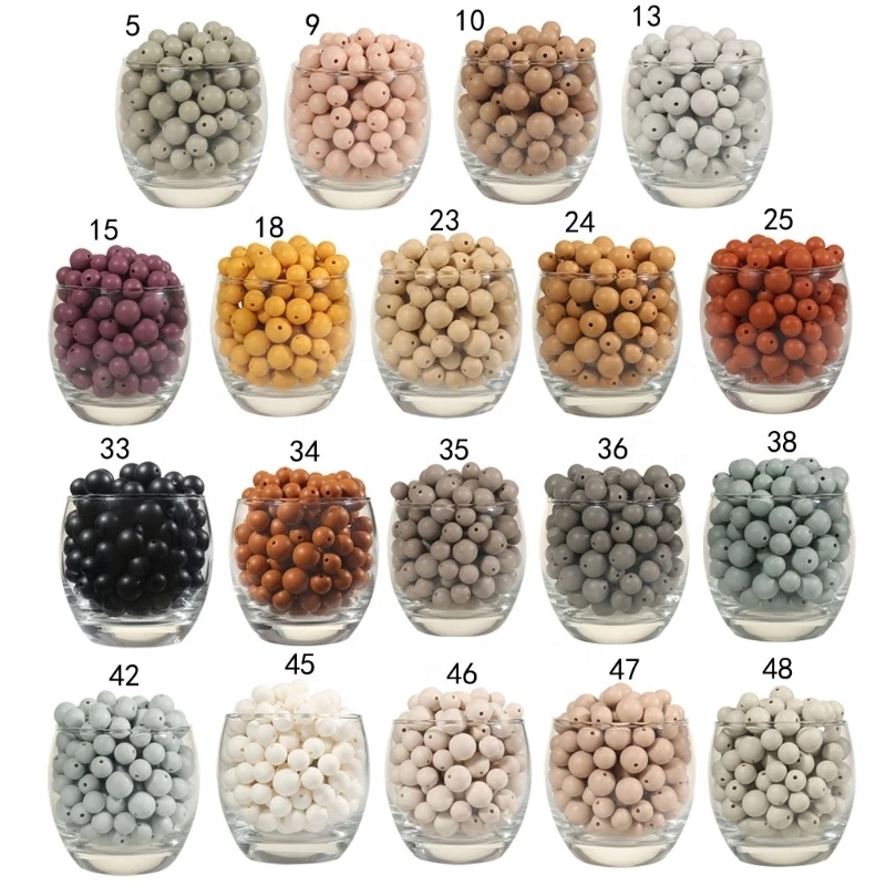 Круглые Силиконовые Шарики 15 мм