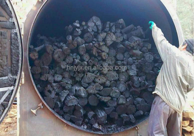 Smokeless charcoal machine biochar kiln carbonization furnace to make