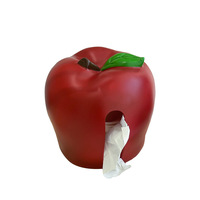 Boîte à mouchoirs Apple en carton, motif Canard Cole, multifonctionnelle, pour salon, armoire à vin, ornements décoratifs de luxe léger