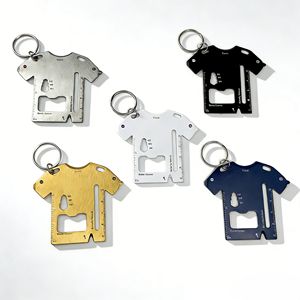 أداة متعددة الوظائف 11 في 1 على شكل قميص، مفتاح فتاحة زجاجات مخصص بشعار الفريق، هدية تذكارية للعمل الجماعي، مناسبة لمباريات كرة القدم - Product Image 2