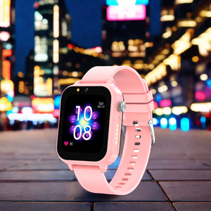 2024 musulmán a granel al por mayor Play Store y teléfono móvil 4G niños impermeable Rosa Cheep reloj inteligente niños con rastreador Gps - Product Image 2