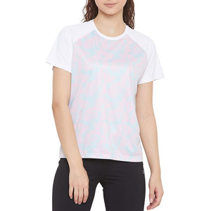 Camiseta Corta <span class=keywords><strong>de</strong></span> Verano para Mujer, Corte Ajustado, Precio Económico, Colores Personalizados, Diseño con Logotipo Frontal, Marca Privada, 100% Algodón - Product Image 2