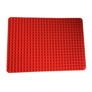 <span class=keywords><strong>Tapis</strong></span> <span class=keywords><strong>de</strong></span> <span class=keywords><strong>cuisson</strong></span> en silicone pour <span class=keywords><strong>barbecue</strong></span>, cuisine chaude, passe au micro-ondes, pyramide antiadhésive - Product Image 5