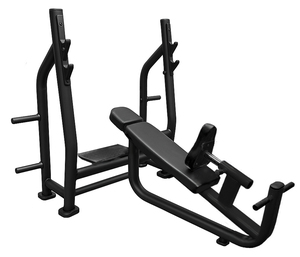 Banco de Pesas Inclinable para Gimnasio Comercial, Máquina Multifuncional con Soporte para Pesas, Banco Inclinable Ajustable - Product Image 1