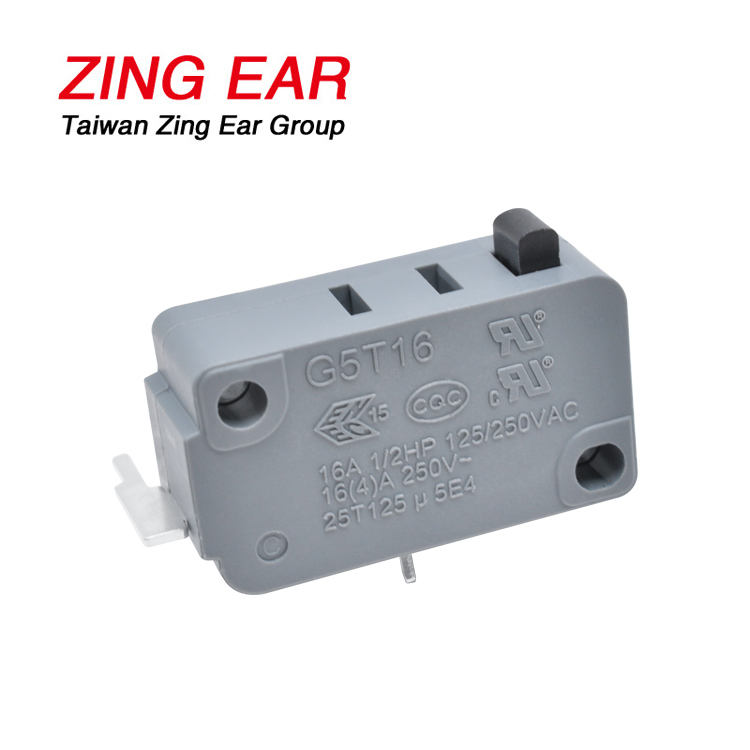 Zing Ear G5T16シリーズマイクロスイッチ16A125 V/250V2ピンリセット