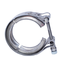 Collier de serrage industriel en acier inoxydable haute résistance pour système de conduite de compression d'air
