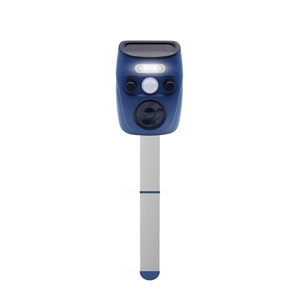 Sensor de repelente de perros y gatos ultrasónico con energí<span class=keywords><strong>a</strong></span> solar y eléctrica recargable, espantapájaros para asustar <span class=keywords><strong>a</strong></span> los pájaros en el jardín - Product Image 1