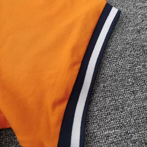 เสื้อโปโลสำหรับผู้ชายเสื้อกอล์ฟผ้าคอตตอนผสมโพลีเอสเตอร์ซับลิเมชันออกแบบได้ตามต้องการ - Product Image 3