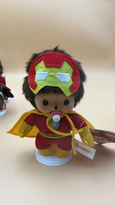 Super <span class=keywords><strong>Hero</strong></span> Collection Bat Iron Captain Man America y otros de los Mengqiqi de New Monkey Munchki 15cm Muñeco de peluche Regalos - Product Image 2