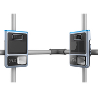 Lecteur NFC pour bus et stations de ski, tablette POS IP65 pour basses températures avec scanner de codes QR, reconnaissance faciale EMV et haut-parleur 3W
