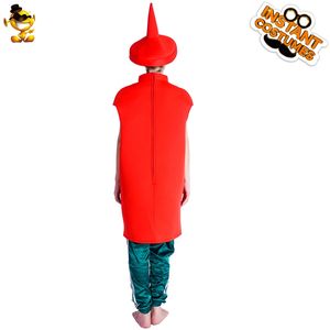 Divertido <span class=keywords><strong>Disfraz</strong></span> <span class=keywords><strong>de</strong></span> Ketchup para Fiesta <span class=keywords><strong>de</strong></span> Disfraces, Cosplay <span class=keywords><strong>de</strong></span> Salsa <span class=keywords><strong>de</strong></span> <span class=keywords><strong>Tomate</strong></span> para Adultos Unisex - Product Image 3