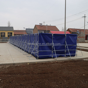 Offre Spéciale équipement de réservoir de pisciculture d'intérieur de tilapia mobile extérieur grand équipement de ferme étang à poissons en <span class=keywords><strong>plastique</strong></span> - Product Image 1