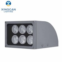 Projecteur mural LED extérieur haute luminosité, étanche IP65, 5W 6W 8W, pour hôtel, éclairage paysager