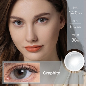 Livraison Gratuite Magister Queen Graphite Prescription Power Lentilles De Contact Lentilles De Contact De Couleur Lentillas De Colores - Product Image 6