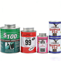 Boîte en fer blanc personnalisée anti-fuite avec bouchon à vis pour colle, peinture, produits chimiques – Prix usine – Contenant vide en fer blanc avec impression de logo
