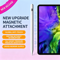 Stylet capacitif actif métallique haute précision avec rejet de la paume et antidérapant pour Apple iPad, iPad Pro, iPad Air