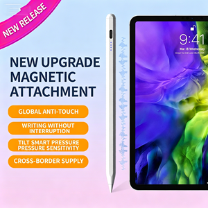 Stylet capacitif actif métallique haute précision avec rejet de la paume et antidérapant pour Apple iPad, iPad Pro, iPad Air - Product Image 2