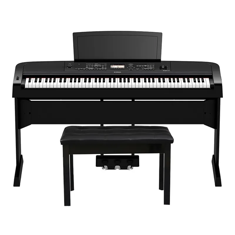 Yamaha DGX670B Piano Arranger a 88 tasti-tastiera professionale per pianoforte digitale wh nero