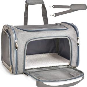 पोर्टेबल हल्के बड़े क्षमता लुभावनी विस्तार फोल्डेबल प्लास्टिक जिपर बिल्ली बैग - Product Image 6