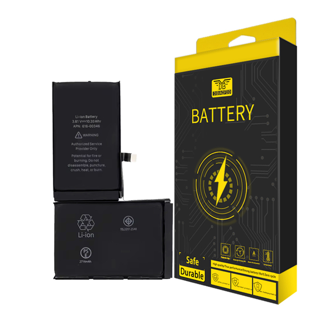 3400mAh 3.83v High Capacity Mobile Phone Battery for 6 7 8 X XR 11 12 13 Pro Max in Stock 12 Months Warranty