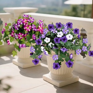 Ramo de Flores Artificiales de Trompeta, 30cm-100cm, Seda de Alta Simulación, Estilo Tropical, Decoración para el Hogar - Product Image 2