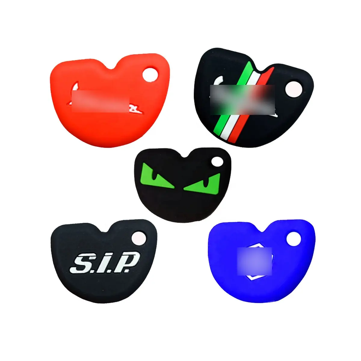 Suitable key cases and Motorcycle Remote Key Cover Silicone Key Cover for vespa
