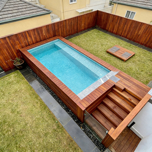 Piscina Rectangular de Fibra de Vidrio de Alta Calidad para Diversión Ecológica al Aire Libre, Perfecta para Niños y Adultos - Product Image 3